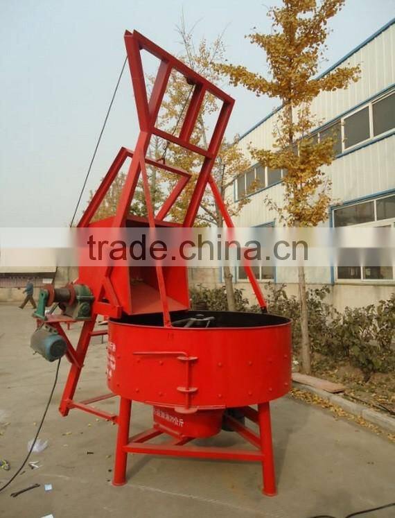 JQ500 concrete mixing plant,pan mixer
