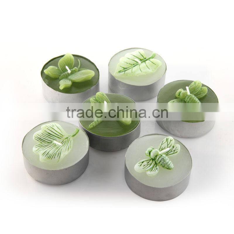 Glass Material and Tea Light Holder Type clear glass candle holder