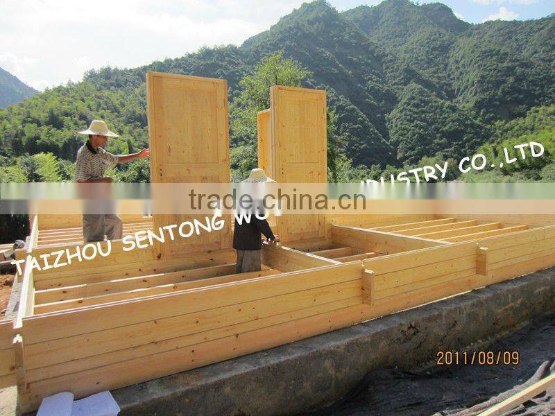 Attractive Two Storey Wooden Holiday House