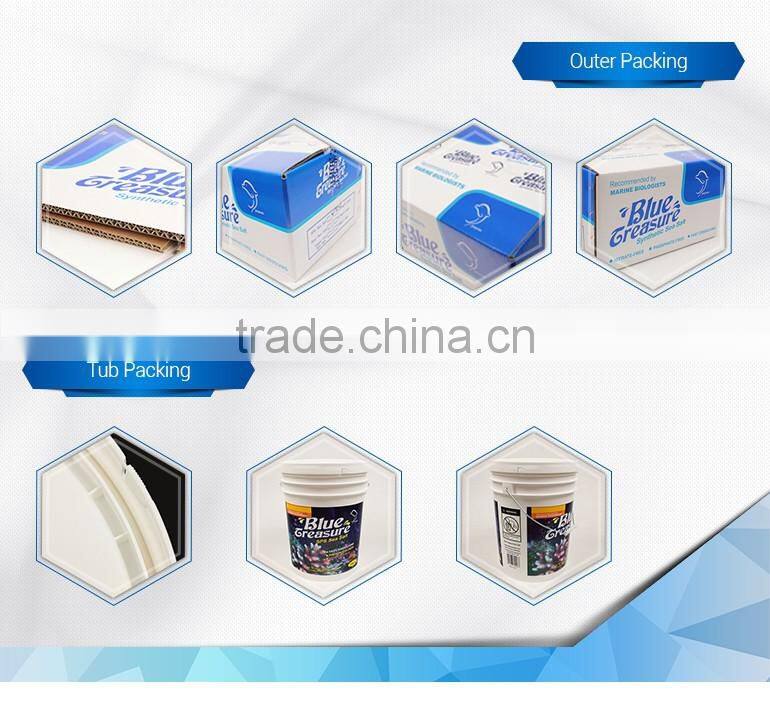 Blue treasure stable pH aquarium accessory filter raw marine salt