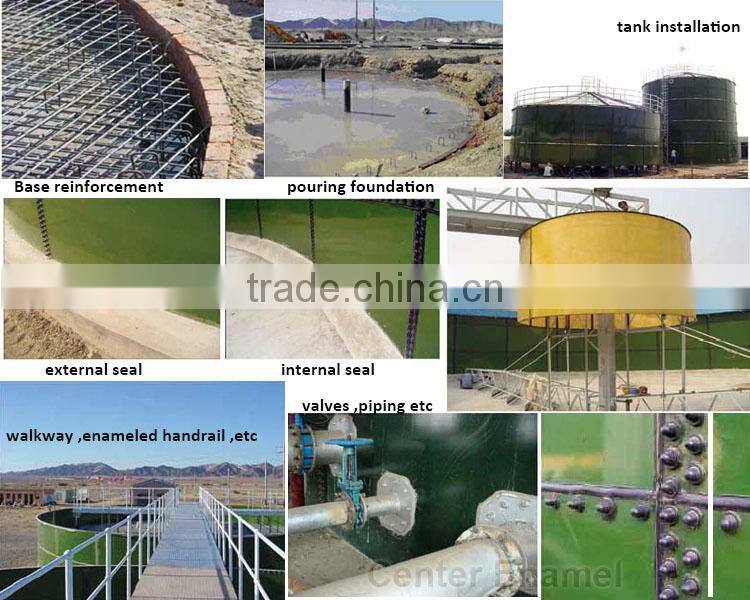 Enamel Coated Tanks as Anaerobic Digestion of Agricultural Byproducts and Energy Crops
