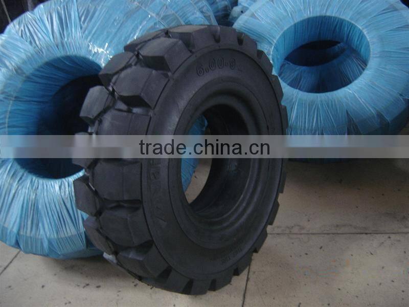 china factory white forklift tires wholesale 6.00-9