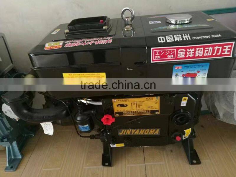 JD300 diesel engine high quality JD300 single cylinder diesel engine with radiator