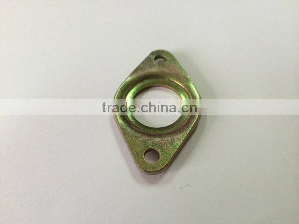 custom yellow zinc punching part and stamping part
