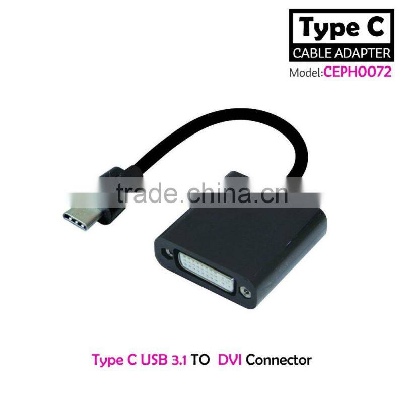 NEW USB-C Type C USB 3.1 to VGA Adapter Cable for Macbook