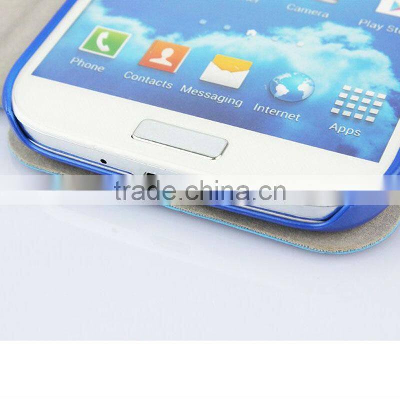 PU case cell phone cover case for samsung galaxy S4,case for samsung from competitive factory,pu case for samsung galaxy