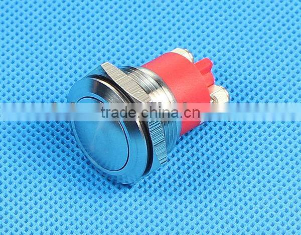 19mm momentar screw terminals metal dome switch contacts