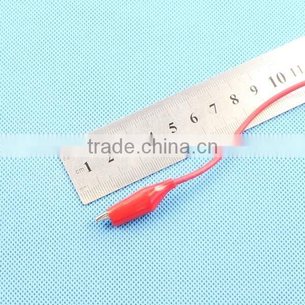 Daier high copper battery clip or battery cable clamps alligator clips (red & black)