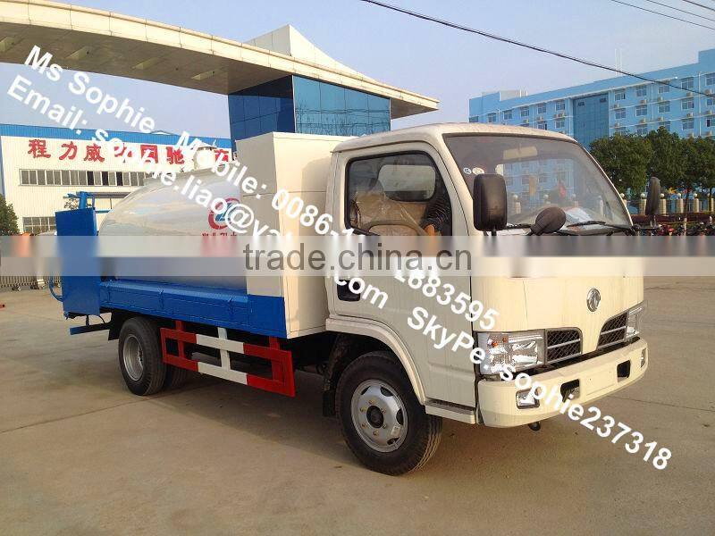 dongfeng mini automatic heated bitumen sprayer truck ,asphalt distributor truck