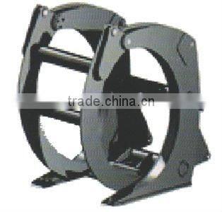 wheel loader attachment log grapple