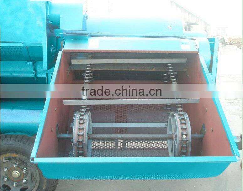 Large farm sorghum thresher