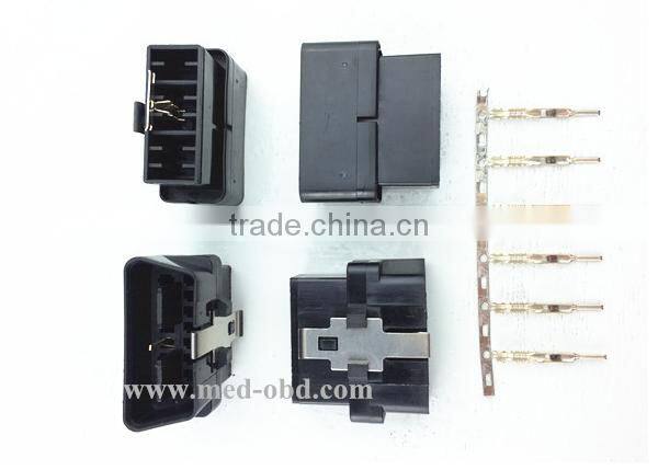 Assembled OBD2 J1962 Male Connector