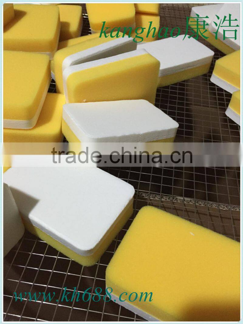 Cleaning sponge, cleanser sponge, kitchen cleaning sponge, household cleaning sponge,