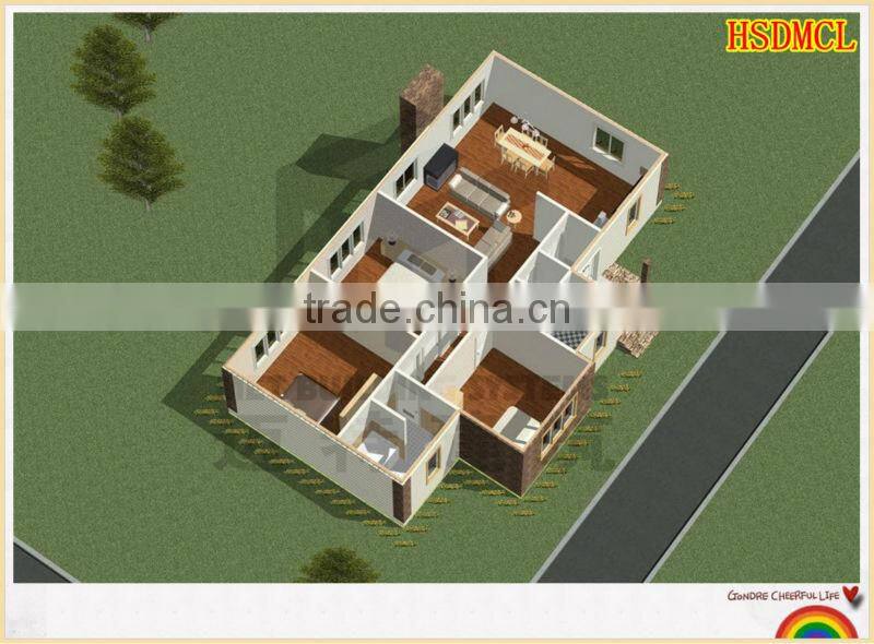 Steel stucture prefabricated container house for sale