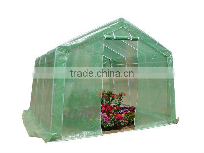 2x4.5m famous steel structure garden greenhouse