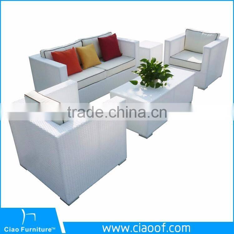 H - 6420-1 high quality leisure garden PE rattan best sofa set