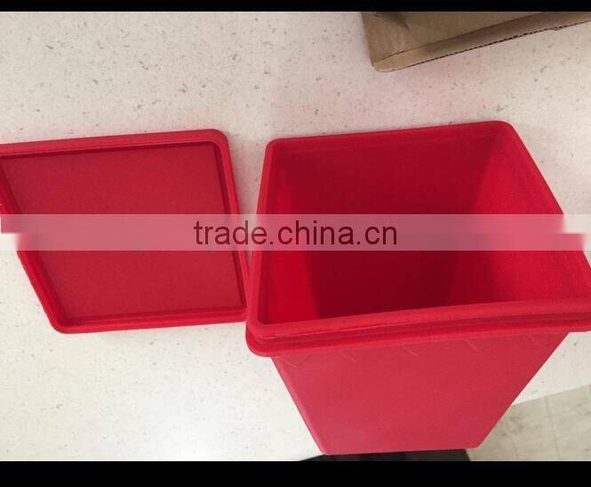 Microwave Safe Printed Popcorn Bucket Silicone popcorn maker