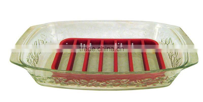 Easy Made Kitchen Silicone Roasting Rack Set, 2 Racks Per Package,Oven liner