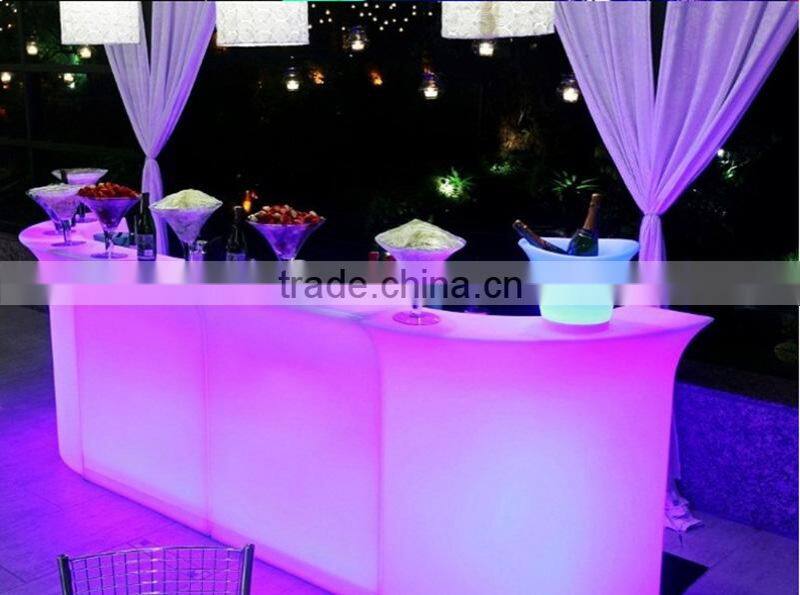 112CM High Rechargeable Illuminated Bar Corner Unit LTT-BC07B