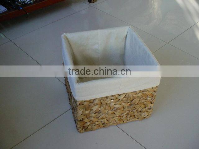 linyi wholesale sea grass basket maize mose basket