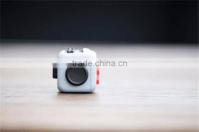 2016 New arrive Addicting High Quality 6-Sided Desk Toy Fidget Mixed colors magical cub smooth button desk toy fidget