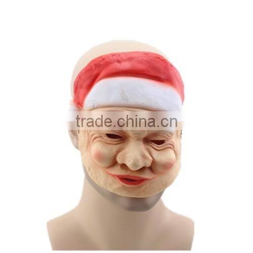 Christmas Santa Vinyl Latex Mask