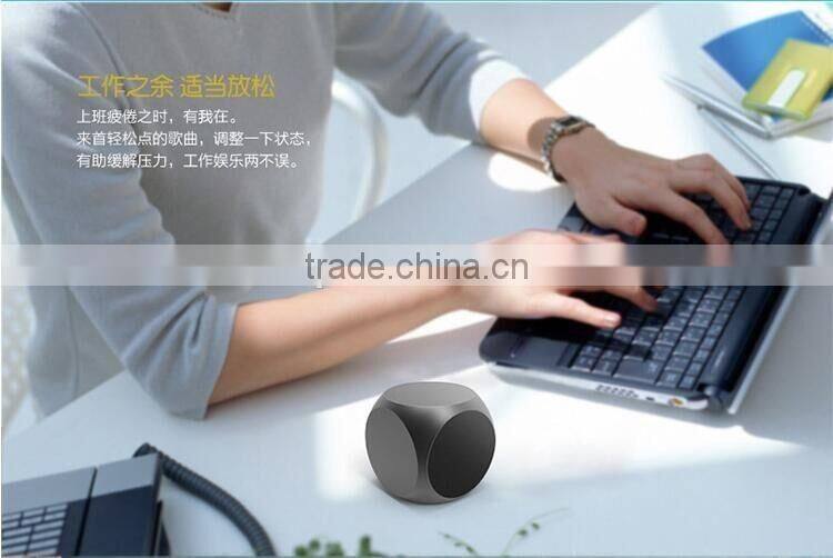 Mini Portable Wireless Bluetooth Speaker Creative Subwoofer Mini Cube Bluetooth Speaker For Notebook/Mobile Phone