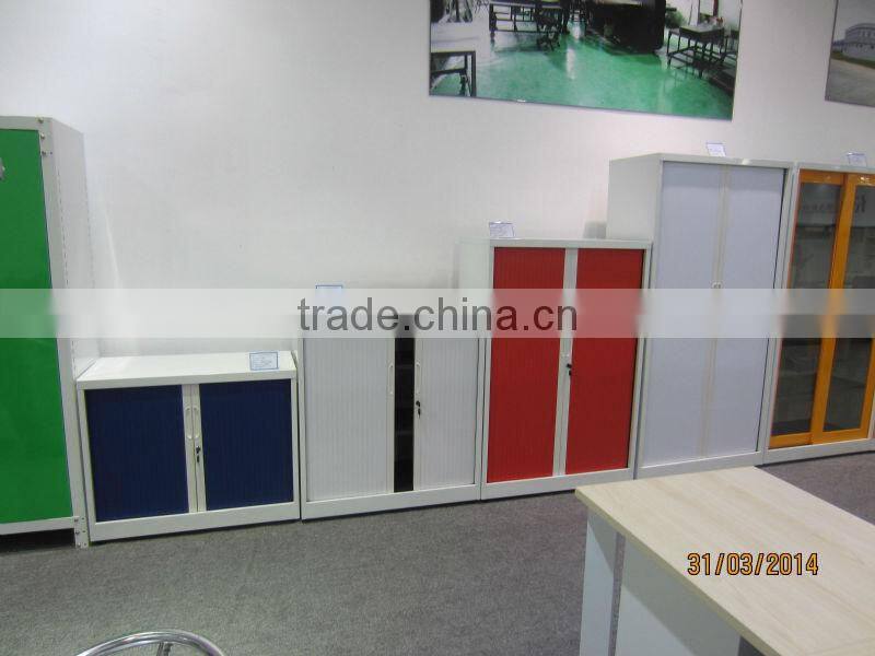 Metal roller shutter door filing cabinet pvc door cabinet for commercial use