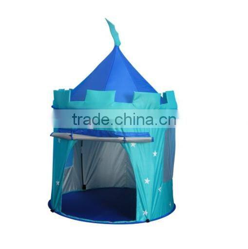 easy folding boys castle play tent