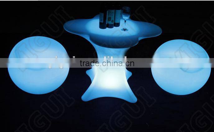 cheap interative bar table&illuminated bars&corner bar table
