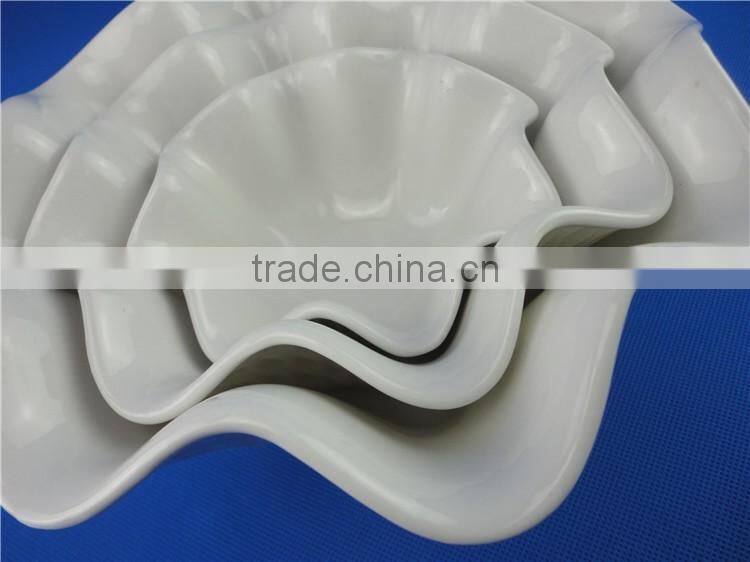 porcelain nut bowl set and salad cheft set