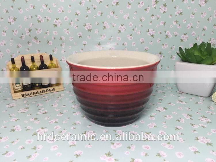 Stocked Kitchenware Bakeware Bowl ,ceramic soup bowl for microwave oven