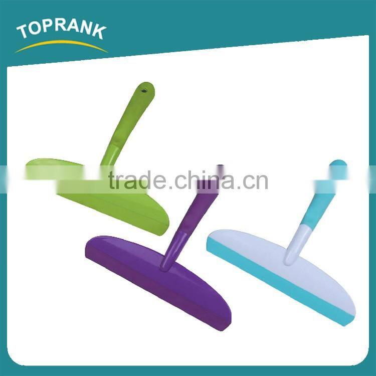 Toprank Colorful Large Rubber Squeegee Blade Shower Window Squeegee Wiper Cleaner With TPR Handle