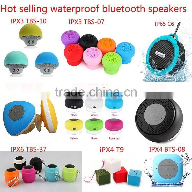 Amazon top selling F2 Cube wireless waterproof shower bluetooth speaker
