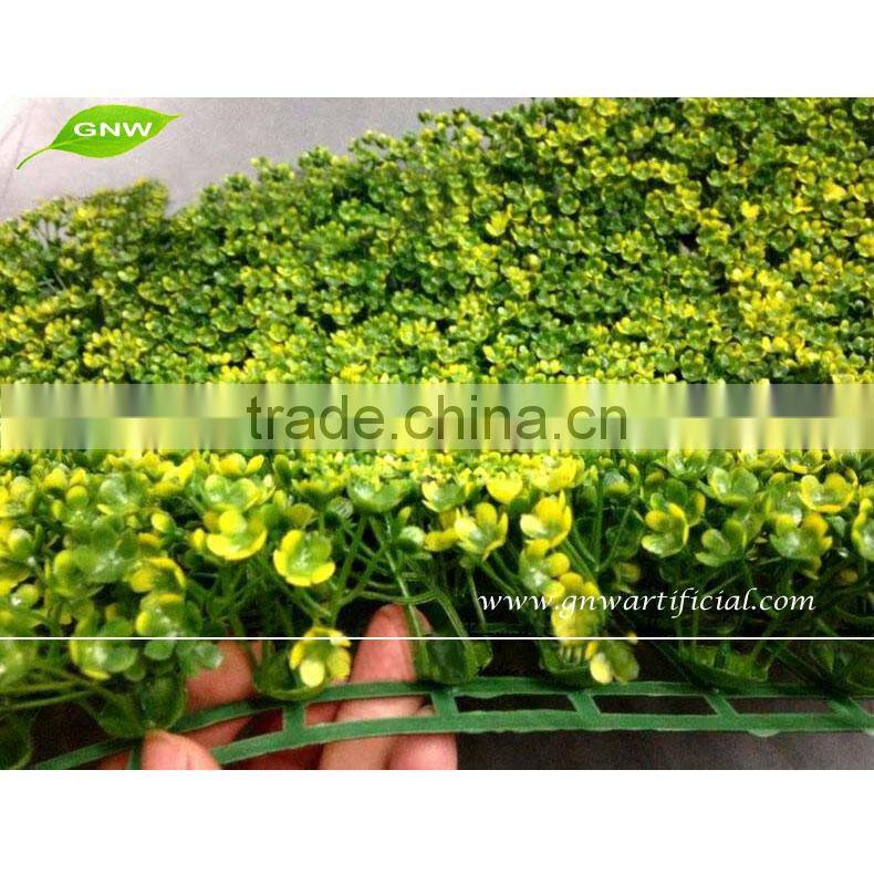 BOX027-1 GNW artificial grass outdoor mat as garden fencing for metal garden decoration