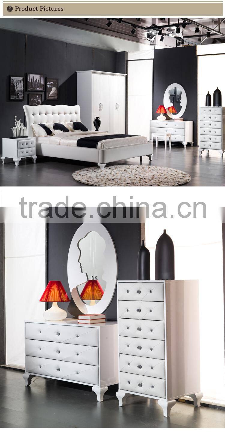 mirrored bedroom sets furniture , white bedroom furniture sets for adults B95