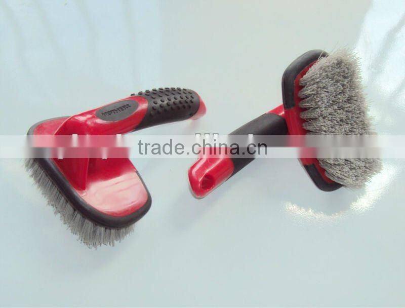 plastic car cleaning wheel brush tyre brush (RSCW-205)