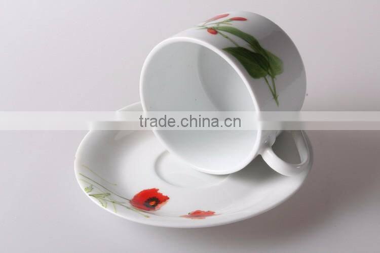 China top factory wholesale porcelain dinnerware tea cup sets hot sale