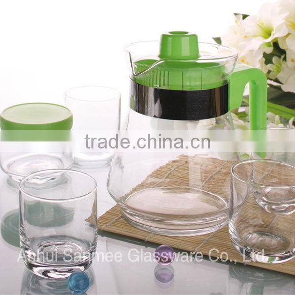 Mini Glass Kettle Decorative Home Use Glass Pot Table Tea Glass Kettle Glass Tea Kettle