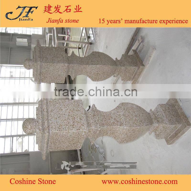 Prefab G682 granite stone rails