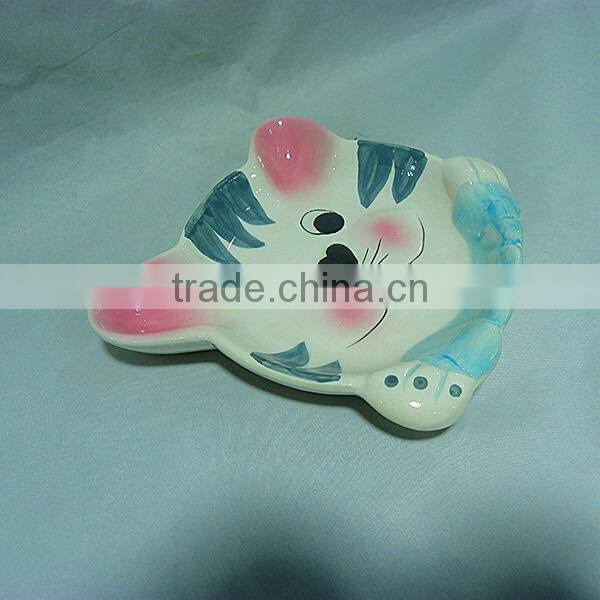 Lovely Ceramic Animal Shape Cat Bowls