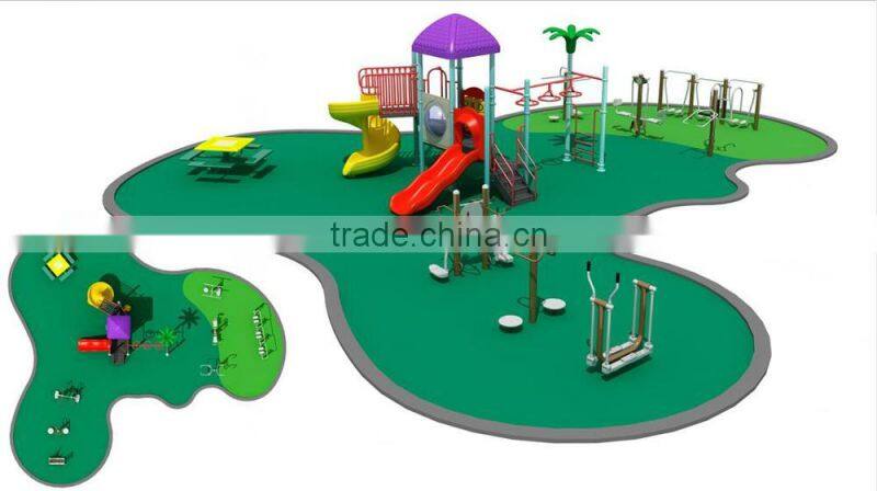 (HD-501) Excellent quality outdoor and indoor slide ,park slide ,EN1176 theme park playground equipment