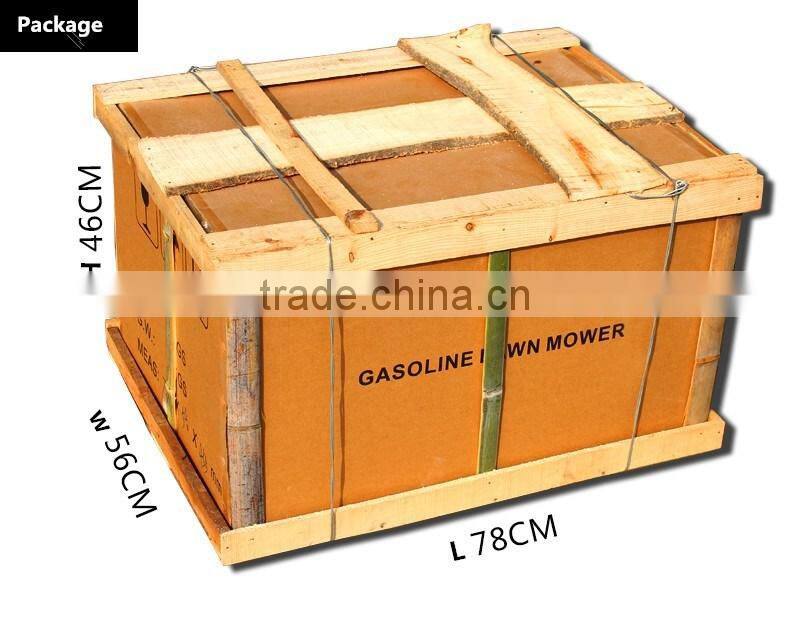 Hand push lawn mower