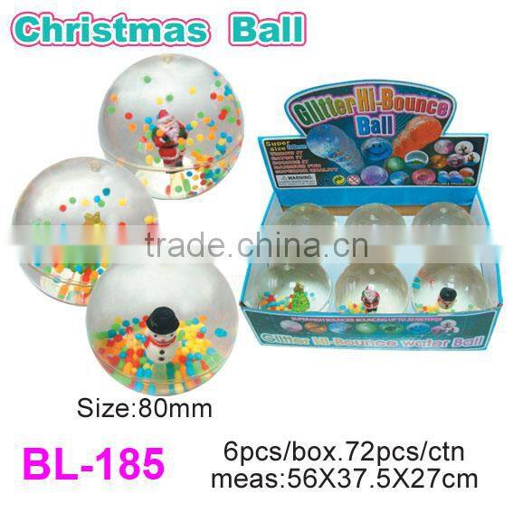 Plastic Bouncy Christmas Air Balls