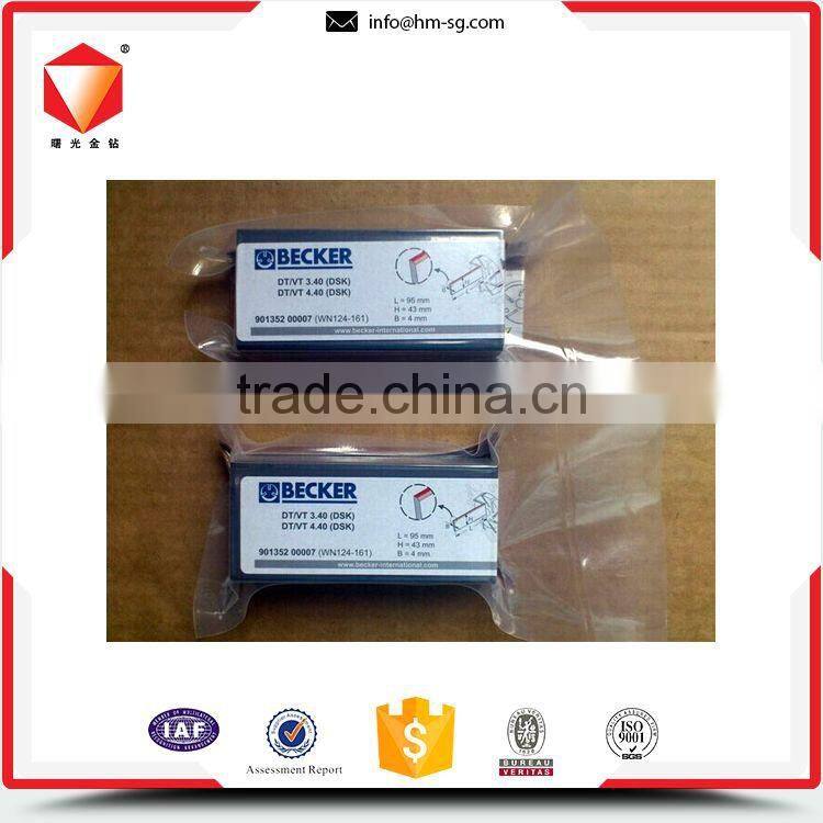 Latest good-hardness best quality carbon vane for pump