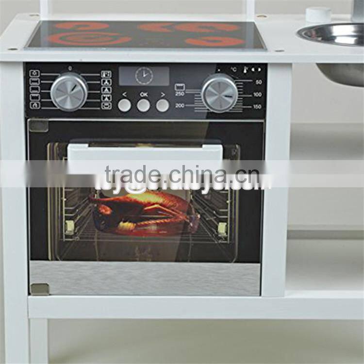 New design children educational toys wooden kids kitchen play set W10C287