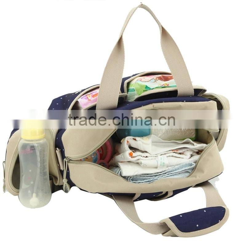 2015 Fahion mummy diaper bag with high quality