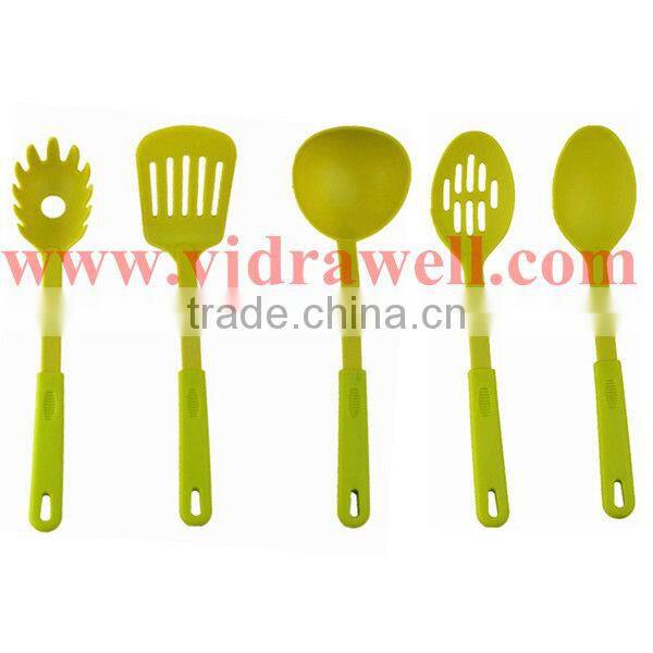NY-1250 5-Piece plastic kitchen utensils