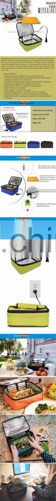 Heated food delivery system provided by manufacturer directly