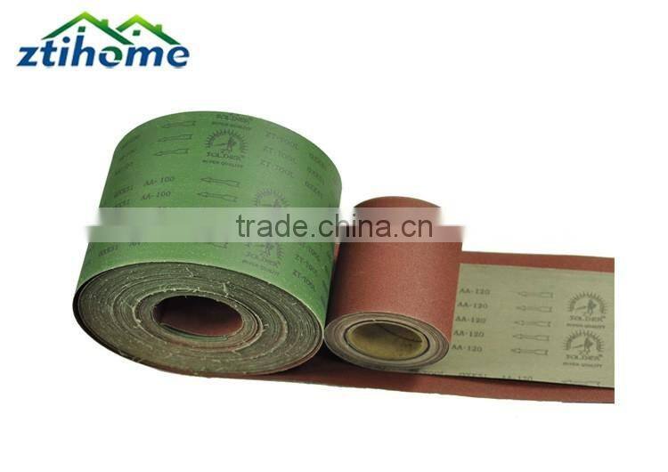 GXK51 X-wt 10cmx50m aluminum oxide abrasive cloth roll for flap disc